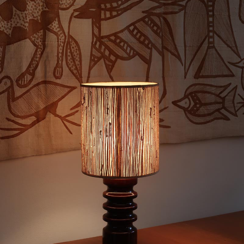 lampe poser bureau chevet vintage céramique made in germany années 70