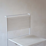 paire 2 chaises blanche spaghetti Giandomenico Belotti Alias 1980