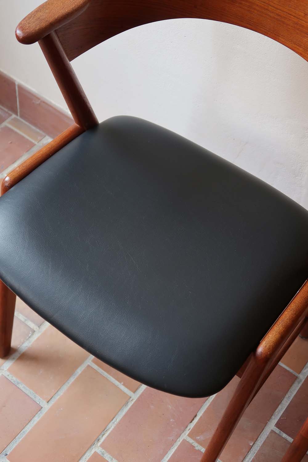 paire 2 chaises fauteuil kai Kristiansen korup stolefabrik KS Denmark made in modele 32