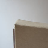 paire fauteuil chauffeuse florence knoll chrome skaï beige années 60 design moderniste scandinave