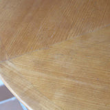 table à manger scandinave pied compas vintage danois extensible rallonges