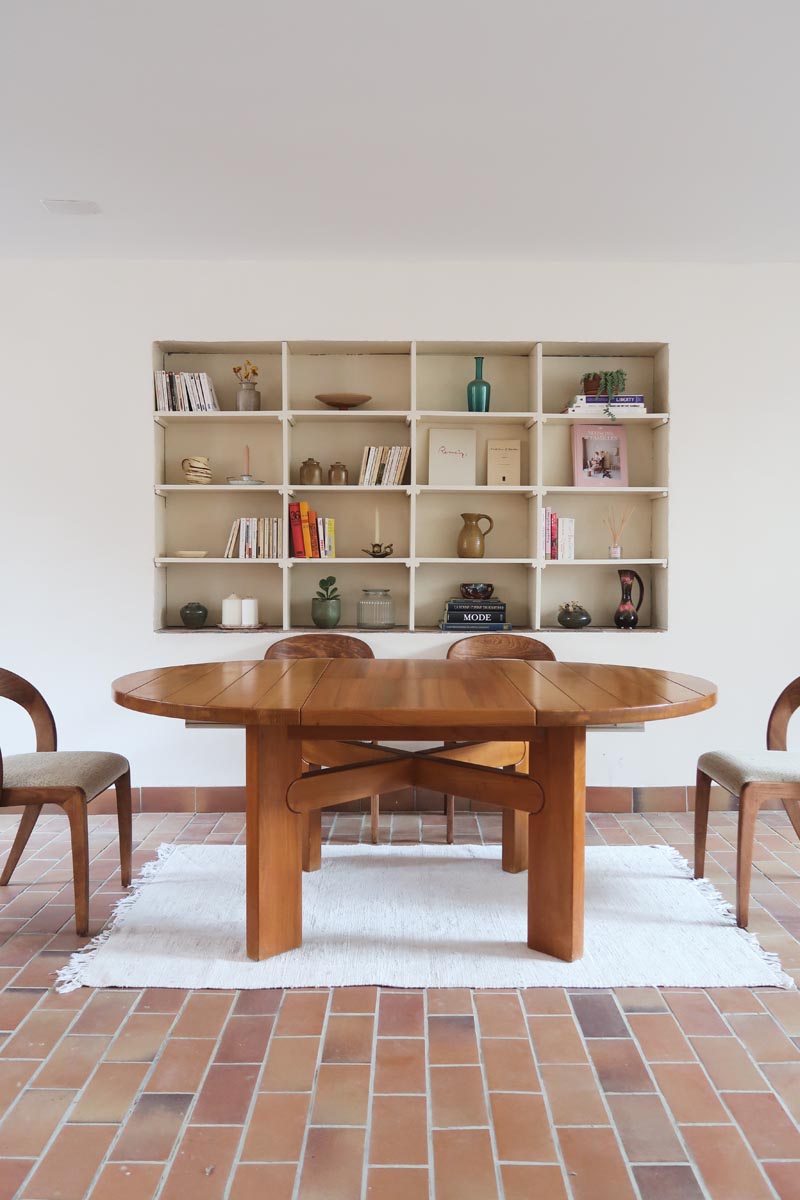 Table Ronde Maison Extensible Table ronde extensible Maison Regain – Aux Objets Trouvés