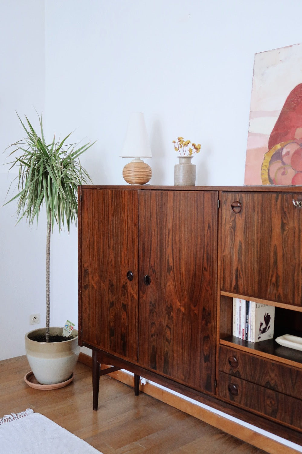 Buffet enfilade scandinave en palissandre – Aux Objets Trouvés