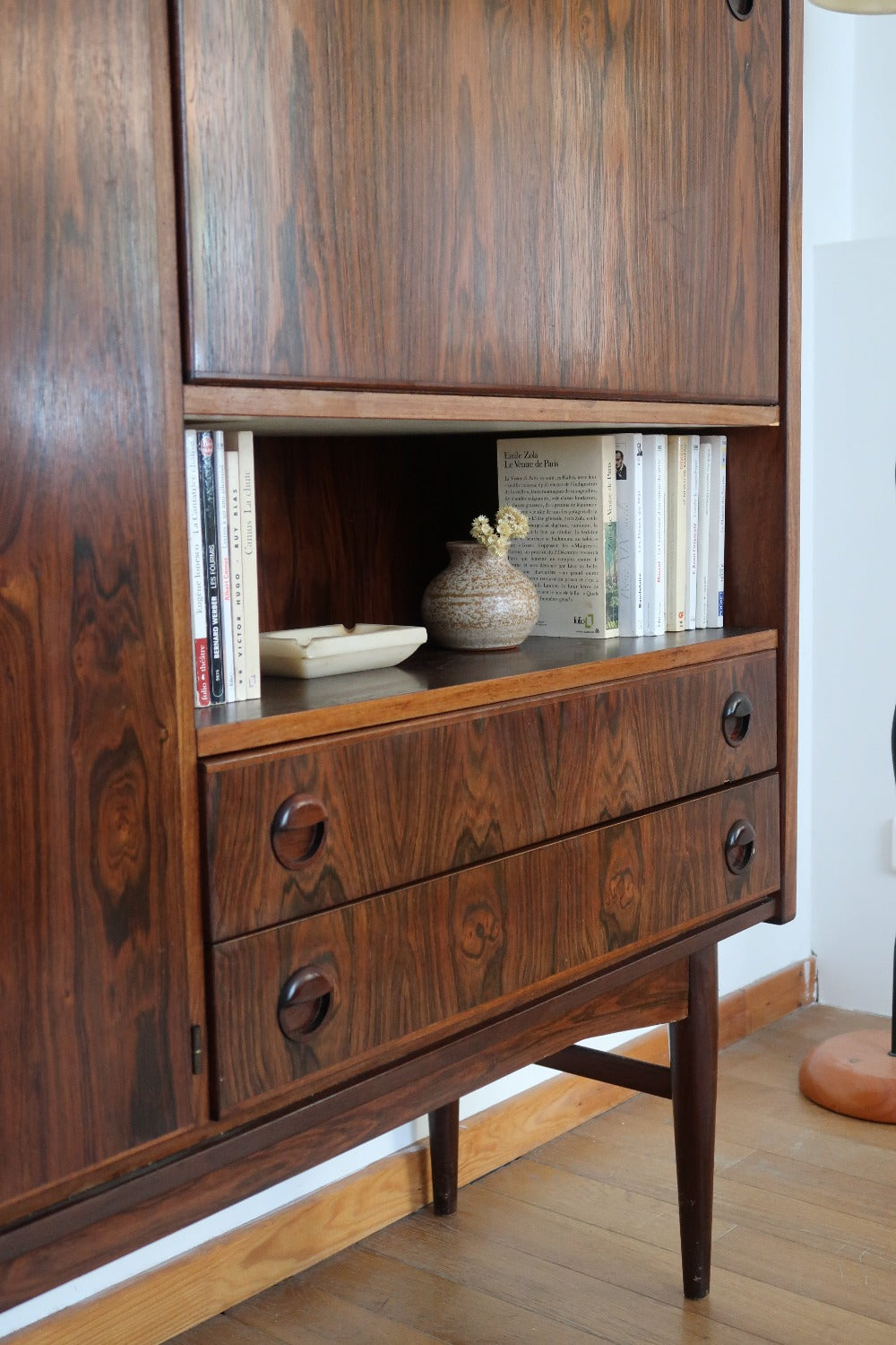 Buffet enfilade scandinave en palissandre – Aux Objets Trouvés