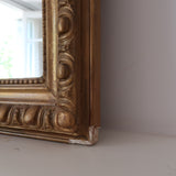 miroir louis philippe doré vintage glace